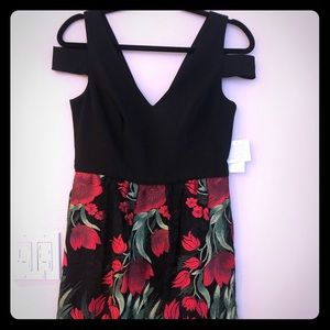 🎉SALE🎉NWT Aidan Maddox embroidered dress size 6